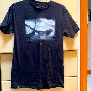 Black and grey Anaheim ducks tshirt